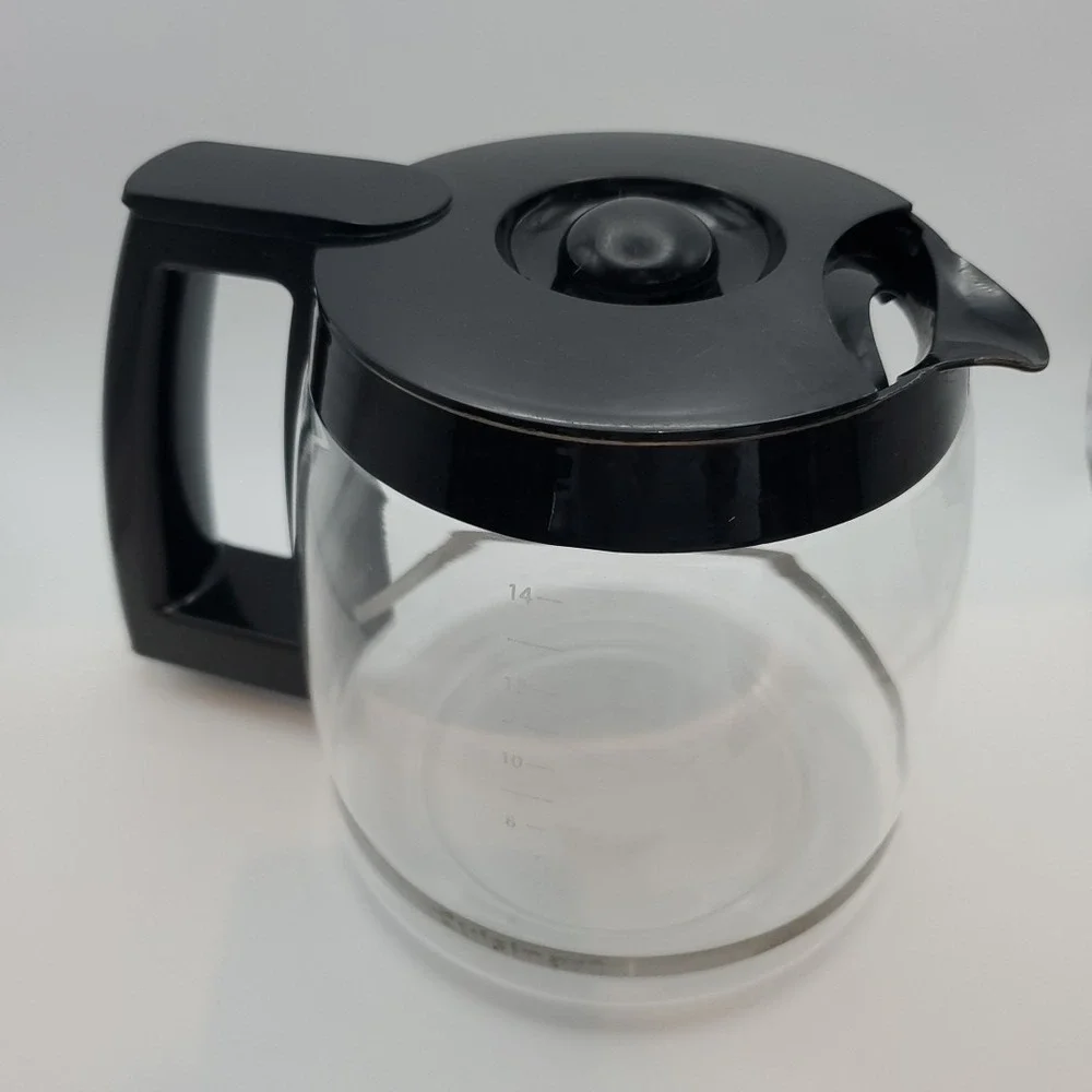 Cuisinart 14 Cup Glass & Stainless Replacement Carafe for Coffee Maker 1917F